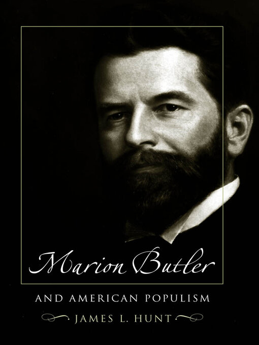 Title details for Marion Butler and American Populism by James L. Hunt - Available